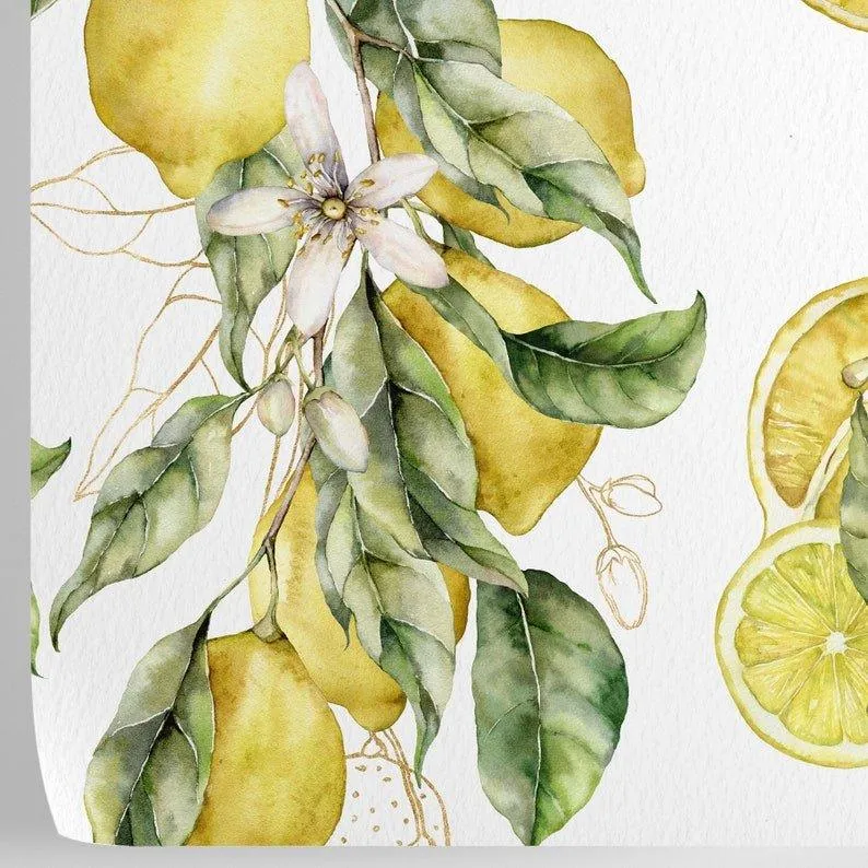 Amalfi Coast Lemon Tree Wallpaper