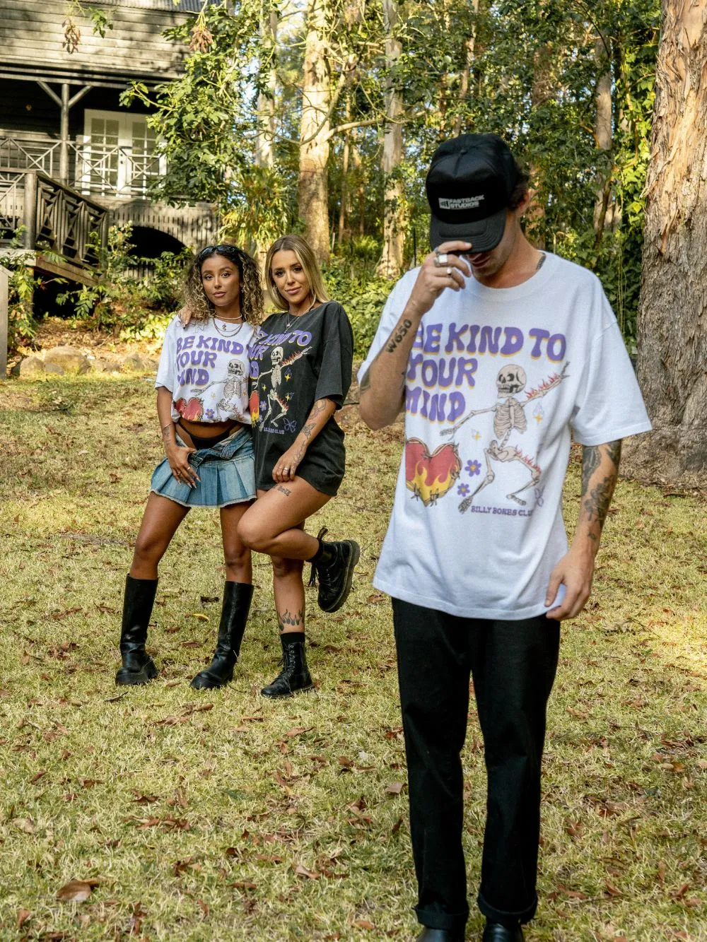 Be Kind To Your Mind Tee - Vintage White