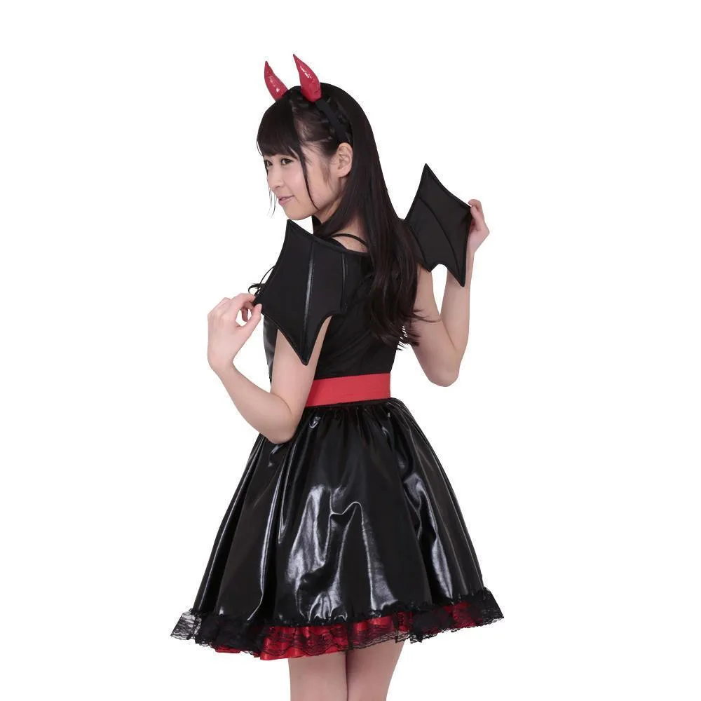 BeWith - Angel Girl in Devildom Costume (Black)