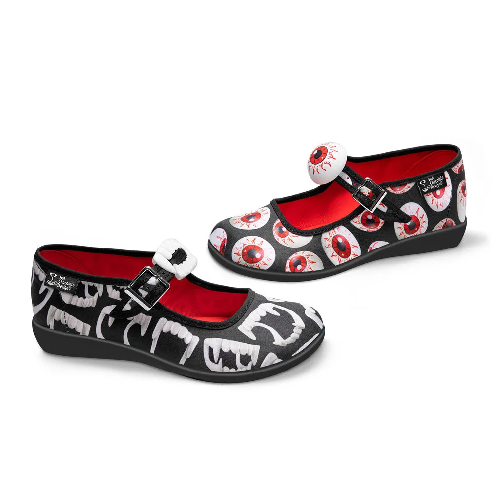 Chocolaticas® Spooky Toys Women's Mary Jane Flat