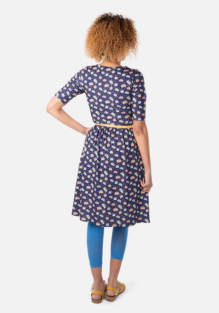 Cody Campervan Print Dress