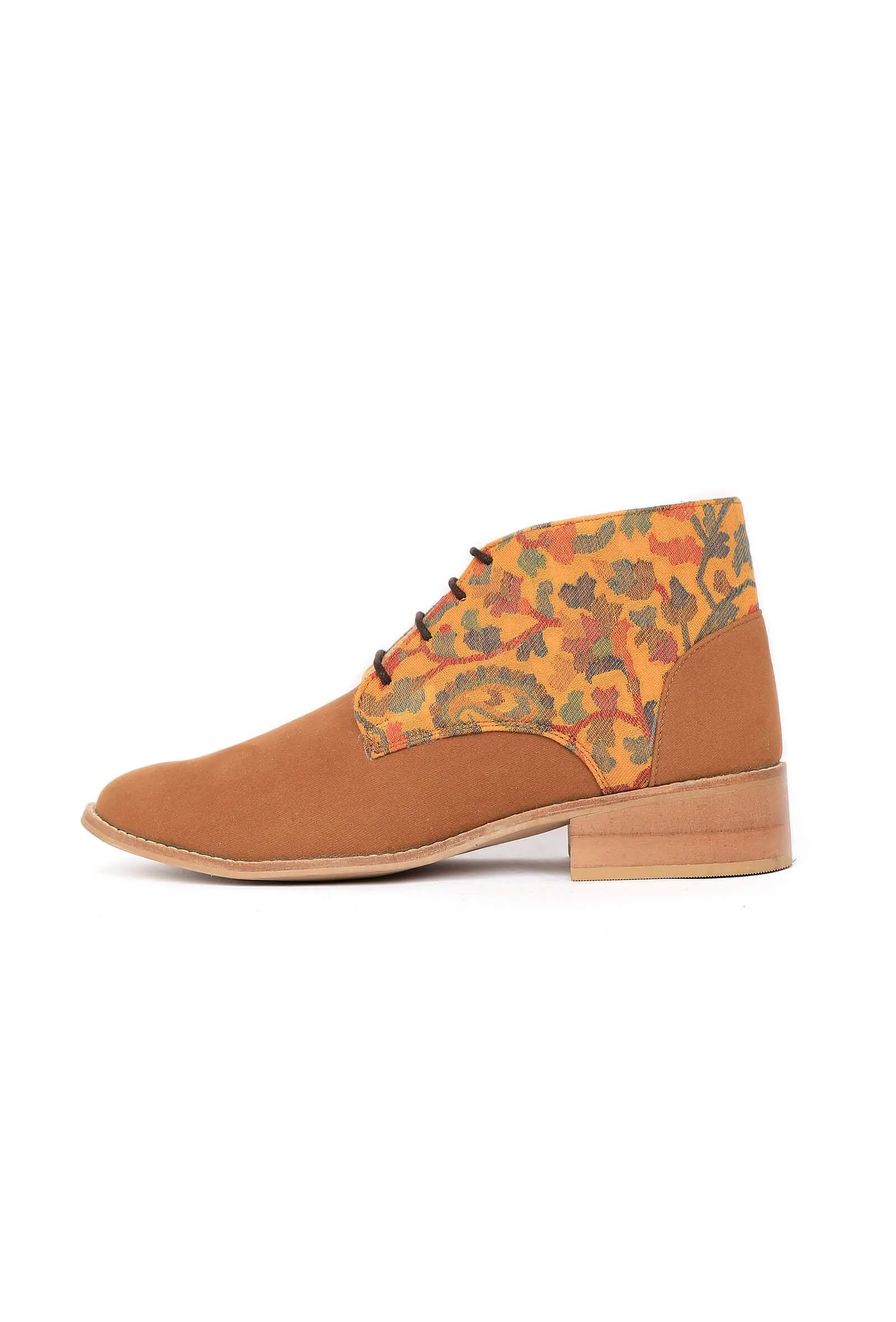 Coffee Brown Kani Cruelty Free Oxford Shoes