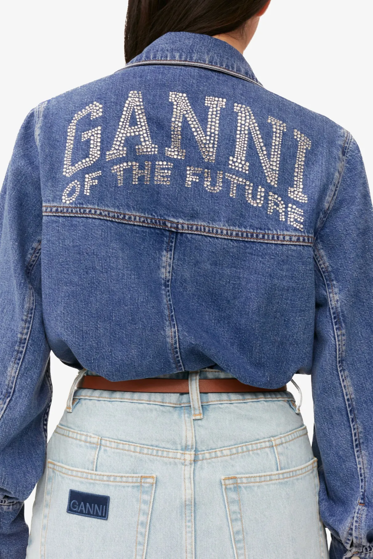 Dark Blue Vintage Future Denim Shirt