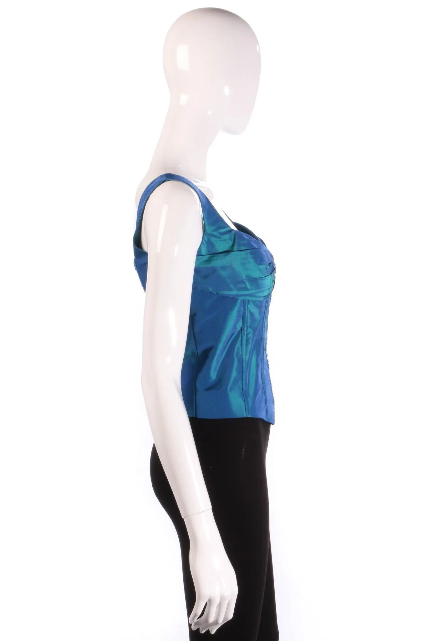 John Charles blue bodice