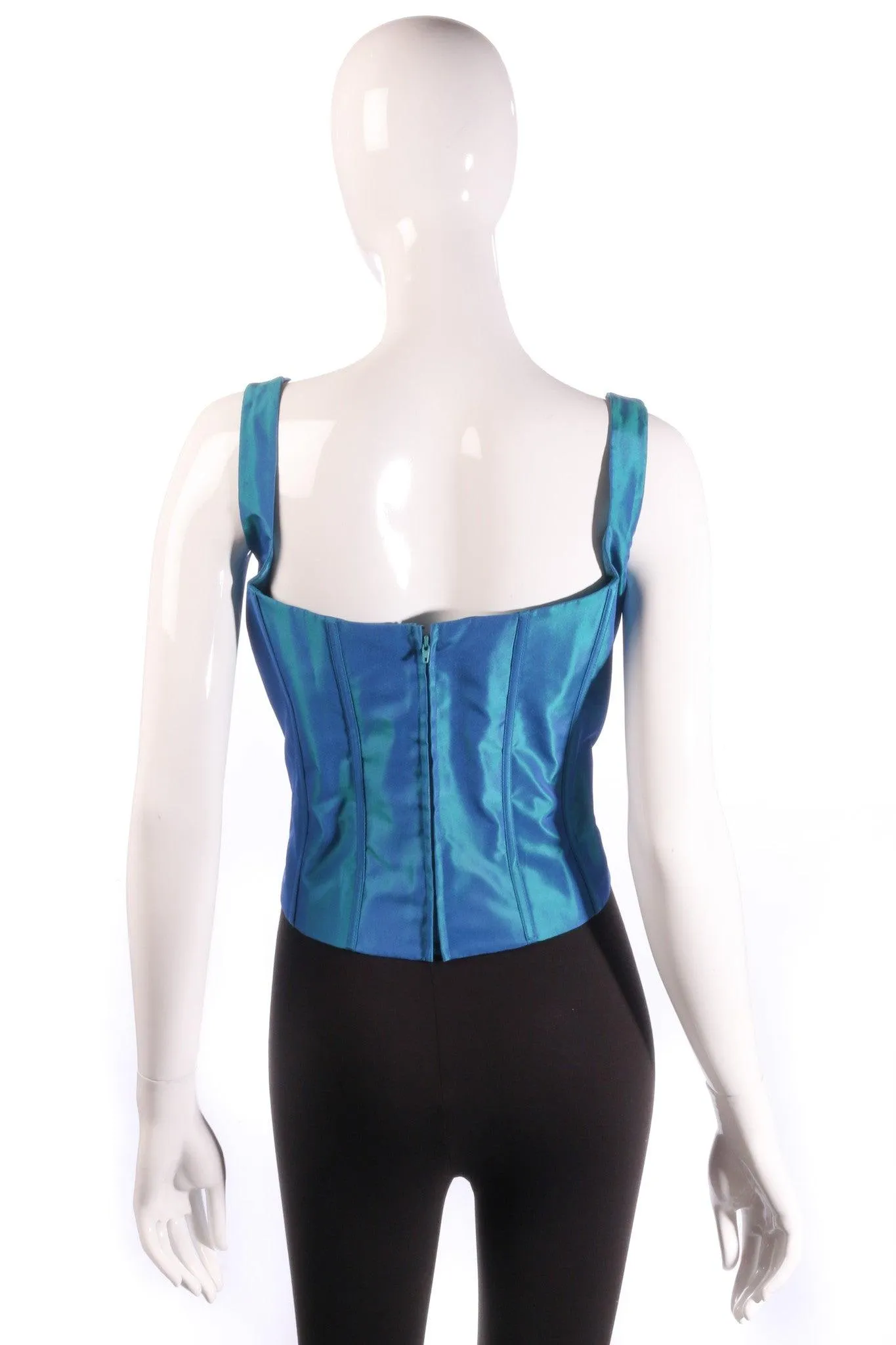 John Charles blue bodice