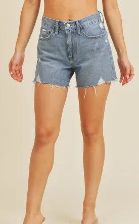 Just Black Denim High Rise Vintage Shorts