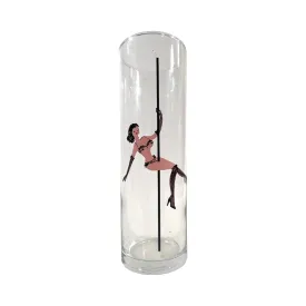 Libbey Glass Mid-Century Tiny Dancer Tall Collins Glass