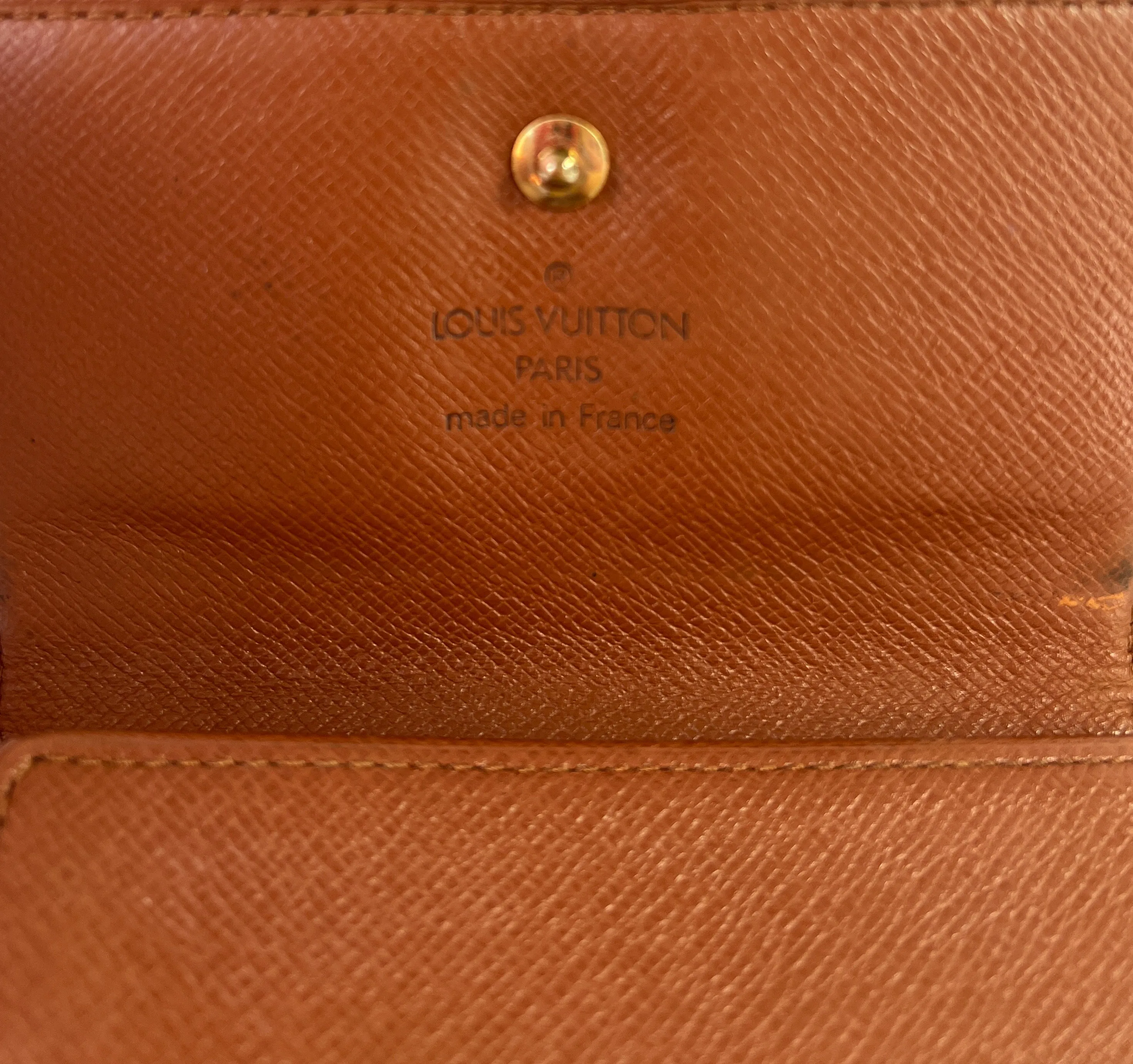 Louis Vuitton monogram vintage wallet 1996