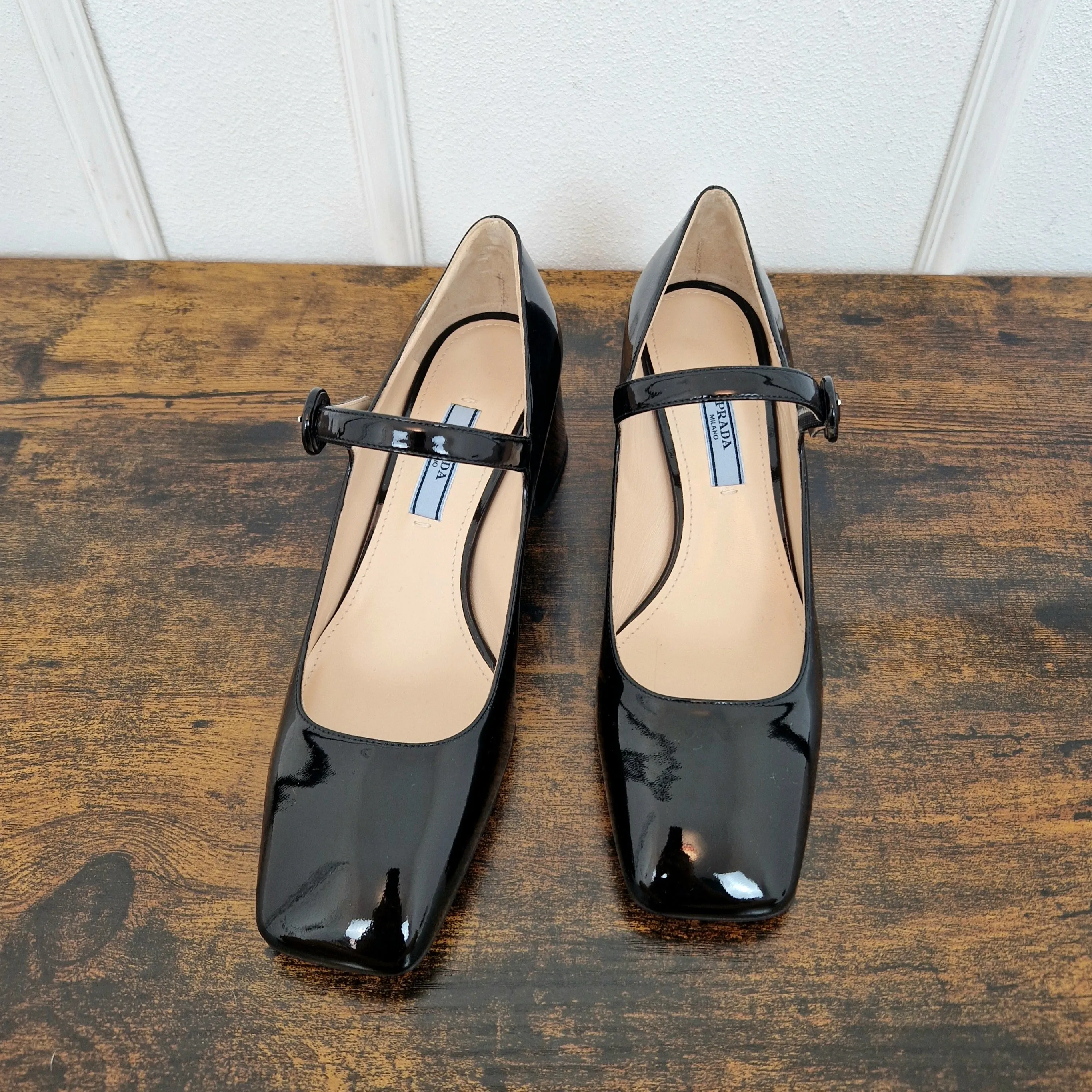 Prada | Mary Jane vernice nera nr.36.5