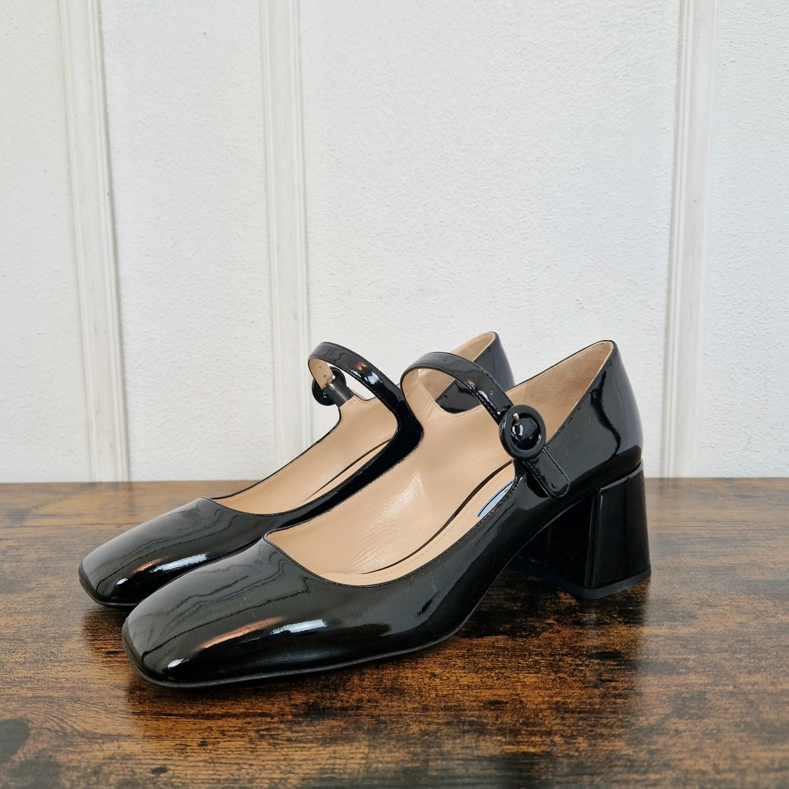 Prada | Mary Jane vernice nera nr.36.5