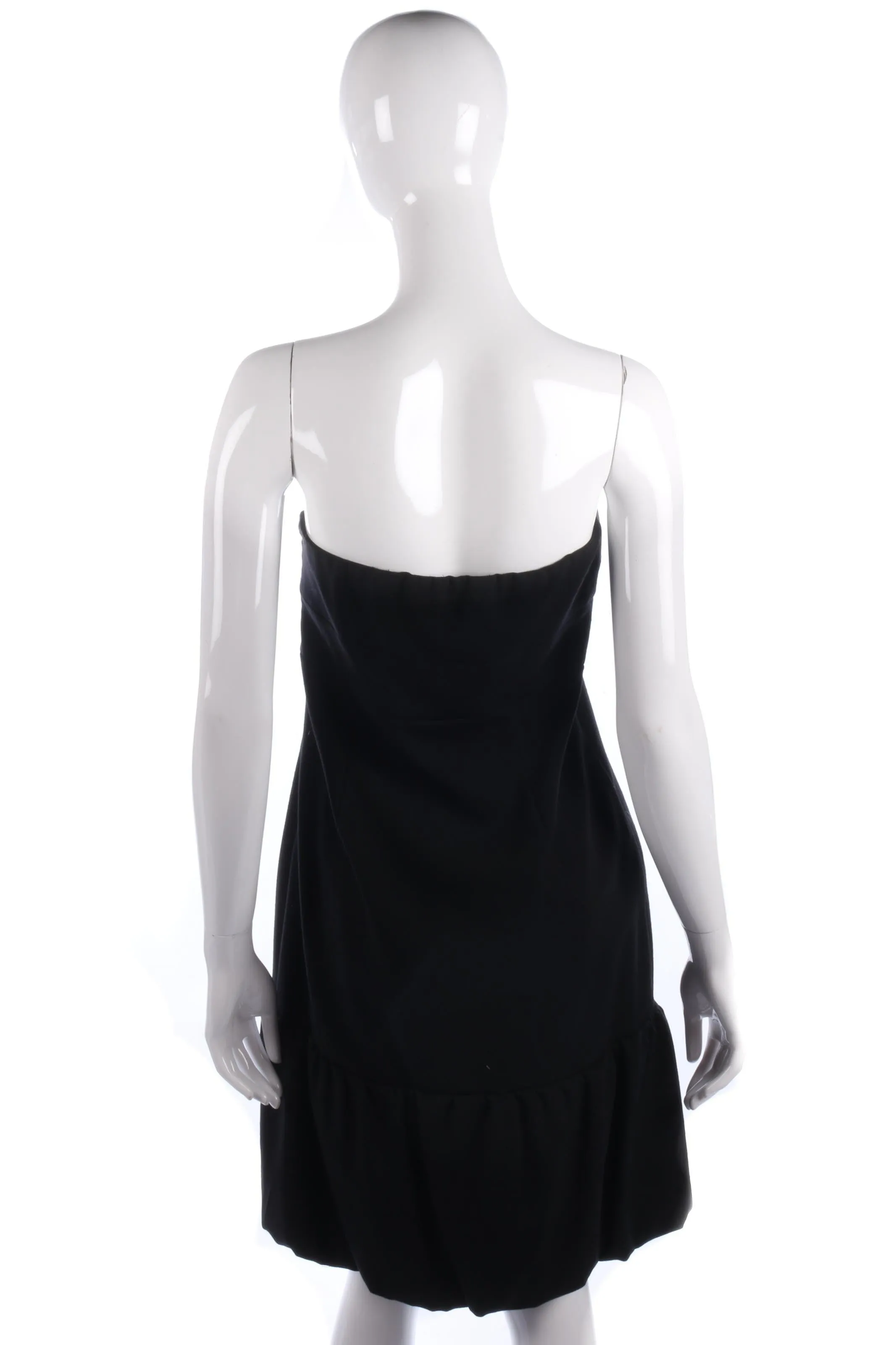 R.E.D Valentino designer black dress size M