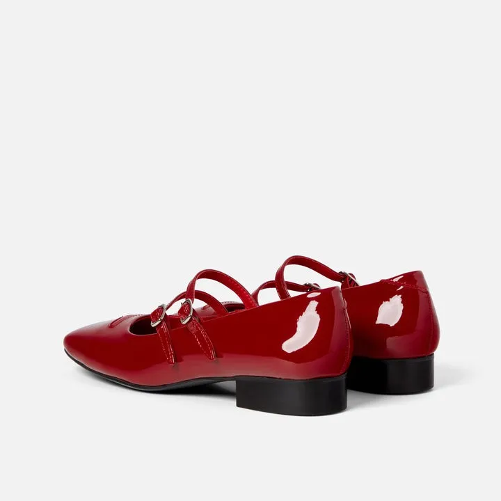 Ruby Red Patent Mary Jane - Women's