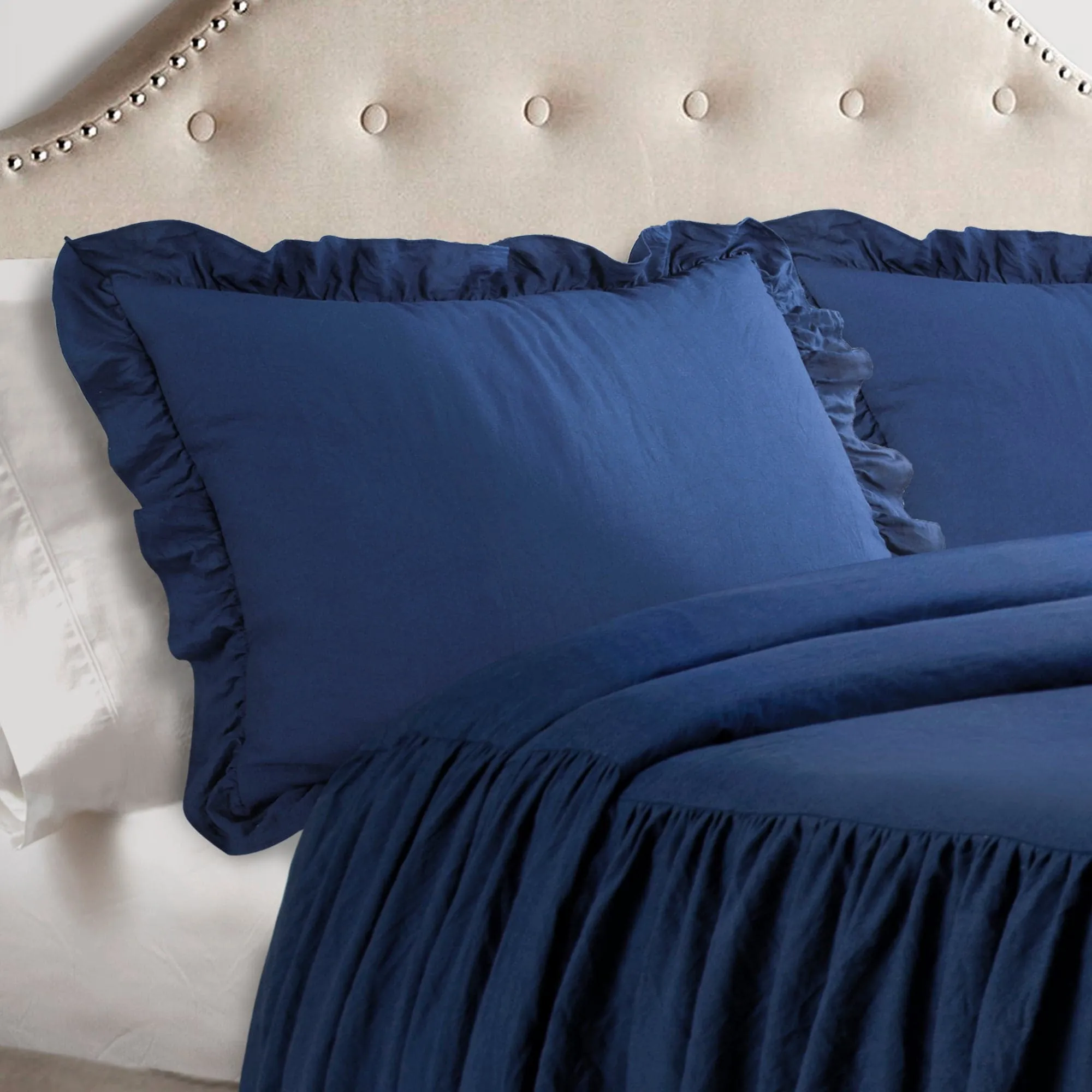 Ruffle Skirt Bedspread Set