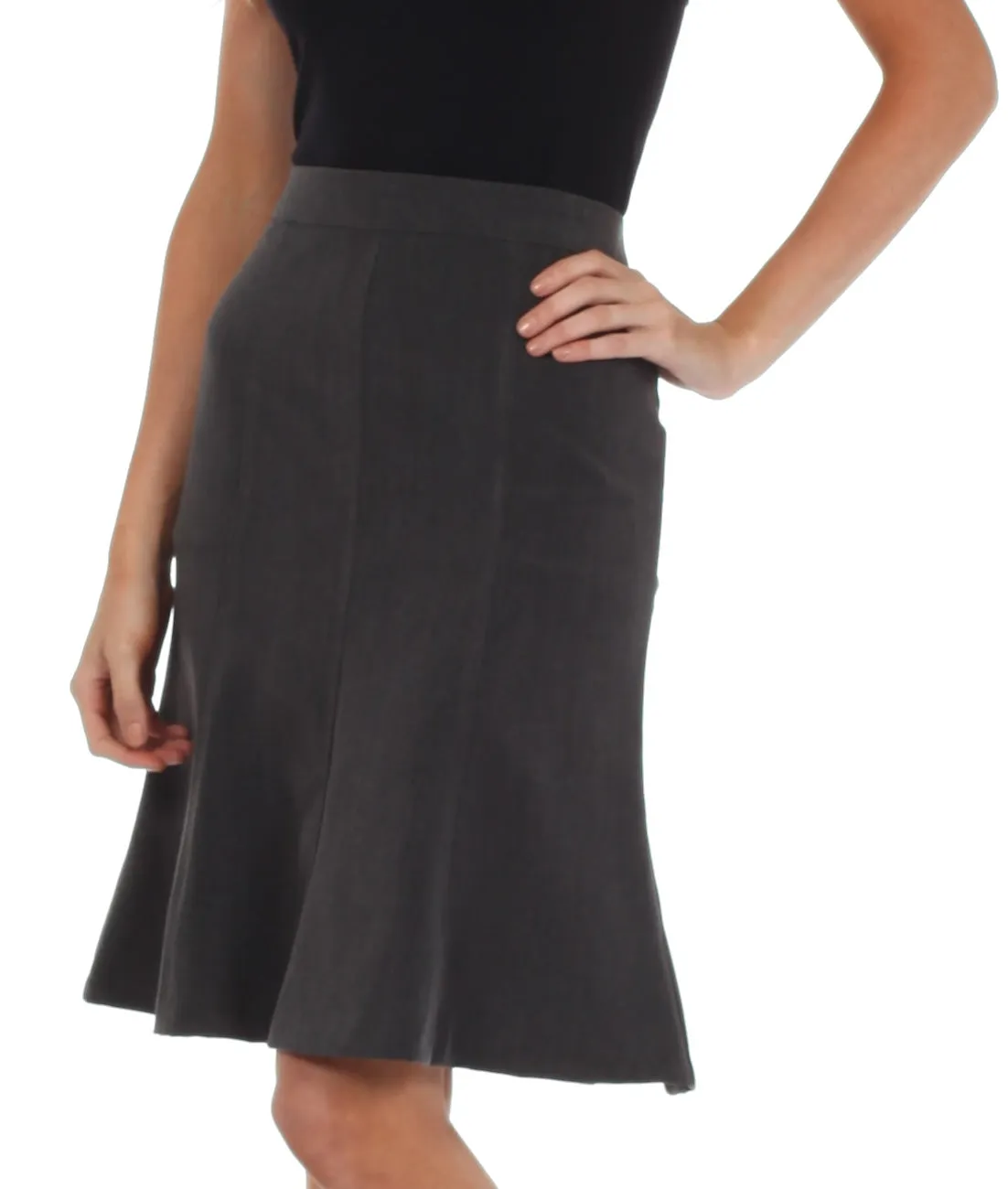 Sakkas Knee Length A-Line Skirt