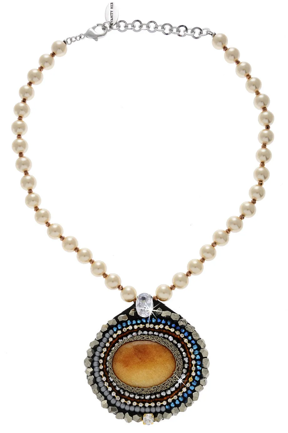 SANDIE Shiny Pearl Pendant