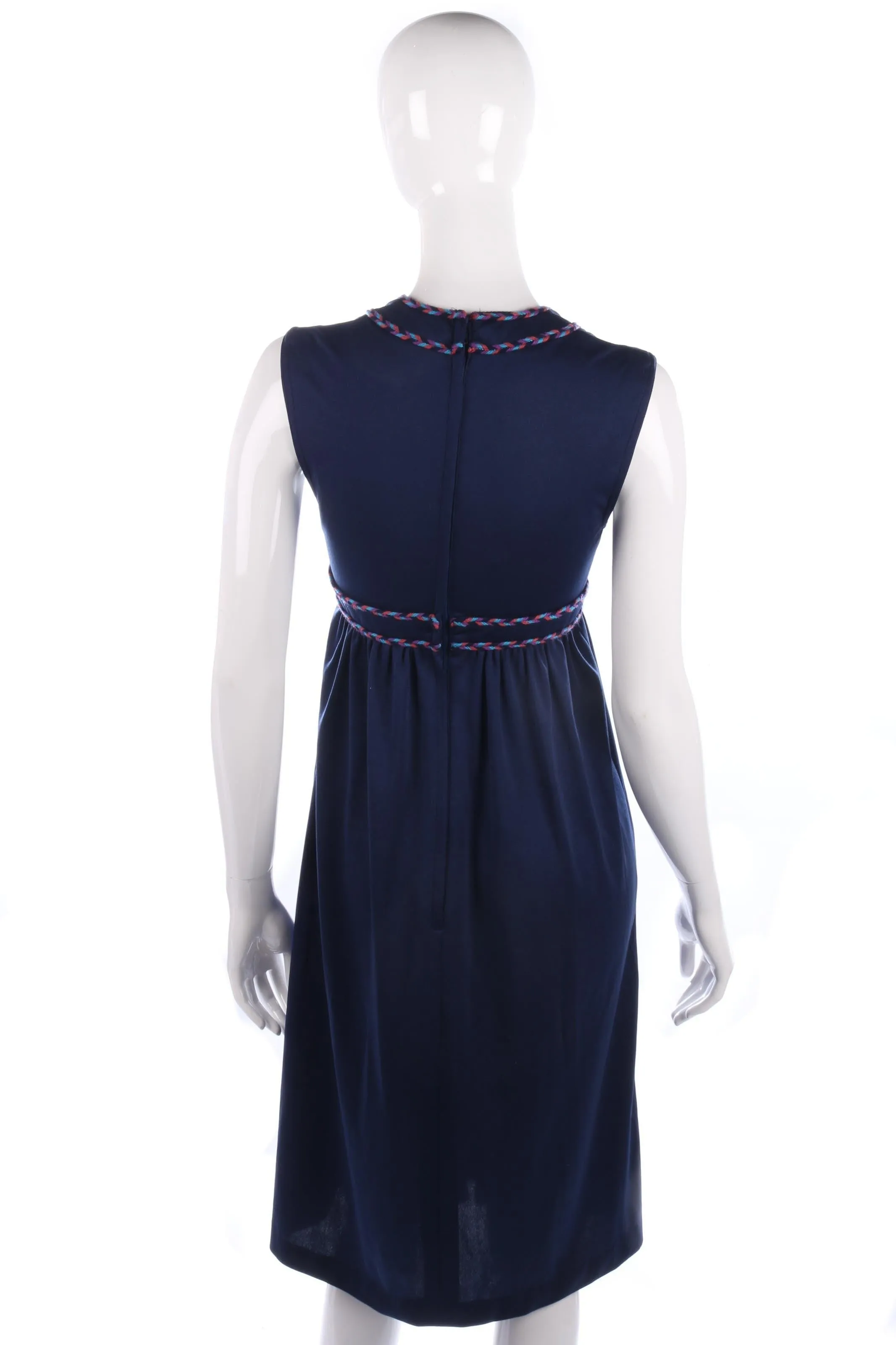 Sarah Bernshaw blue vintage dress size S