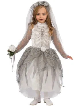 Skeleton Bride Girls Costume