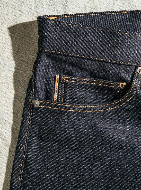 The Scissors Slim Tapered - Indigo Raw 14oz Selvedge