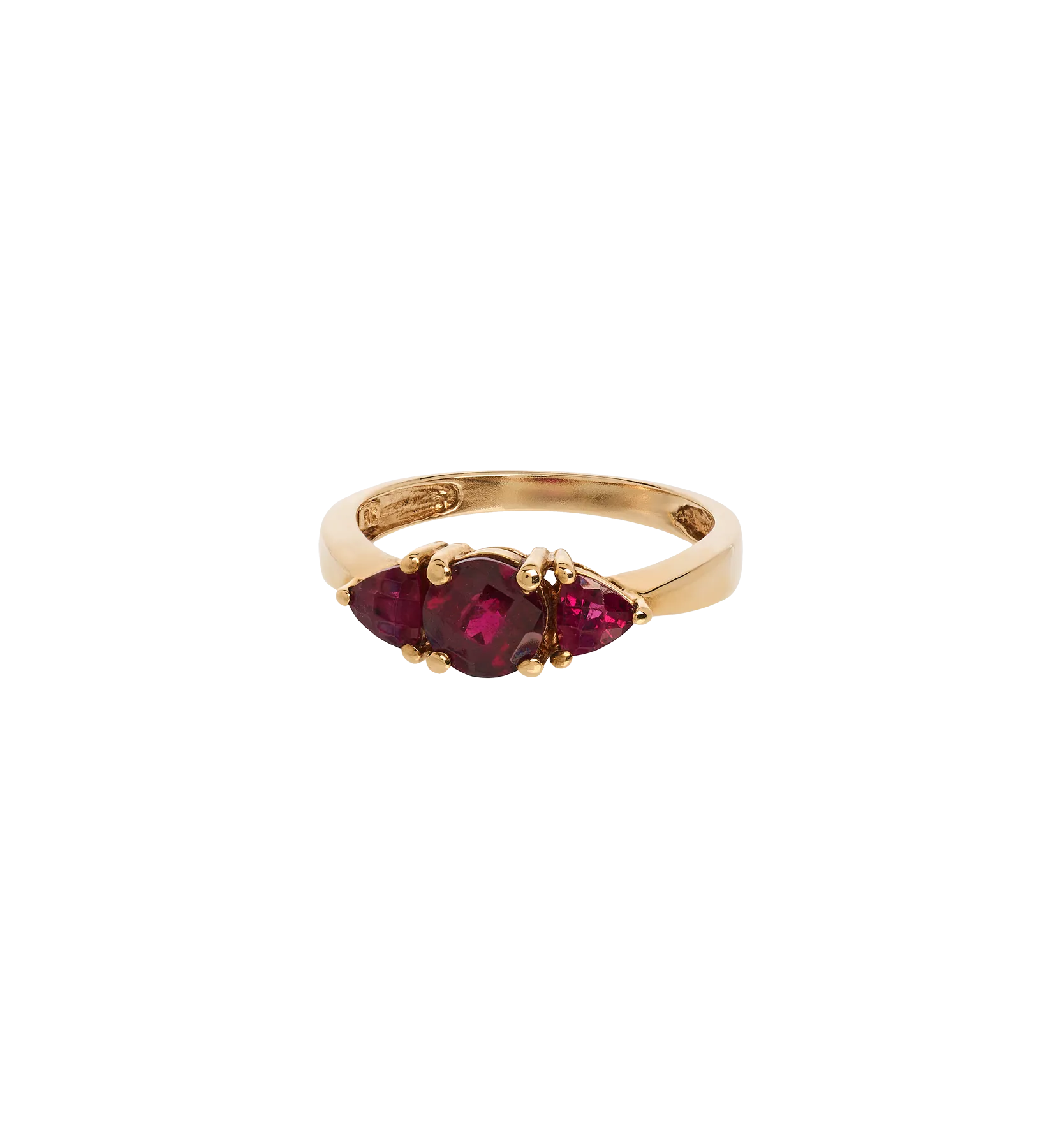 Vintage Red Wine Garnet Ring