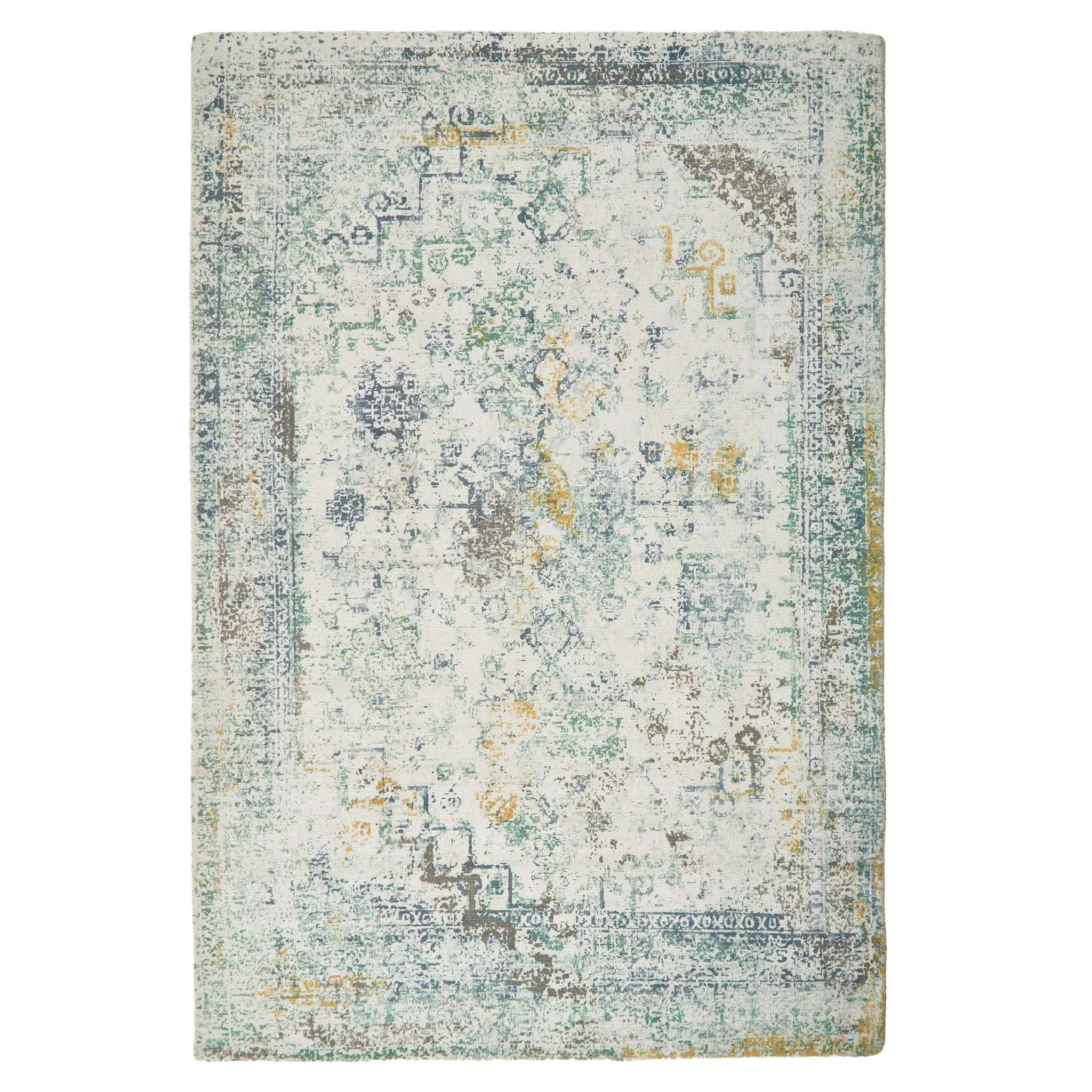 Vogue Rug Blue/Ochre