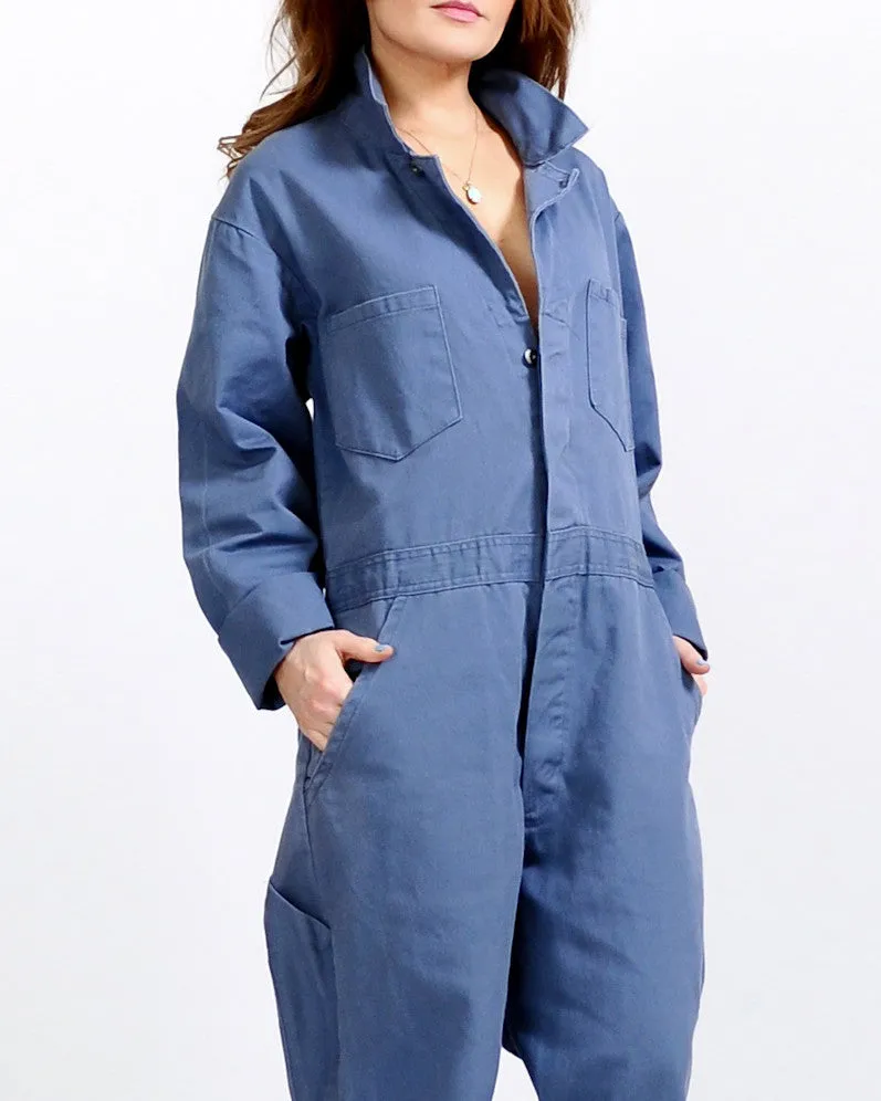 Workman Blue Denim Coveralls